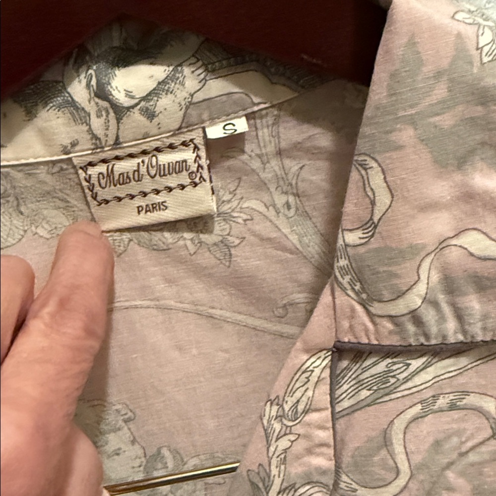 Pink Patterned Pajama Set - Picture 2 of 6